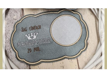 Stickdatei ITH - MugRug Girls "Sag einfach Prinzessin zu  mir"